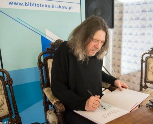 Marek Sołtysik w Salonie Literackim