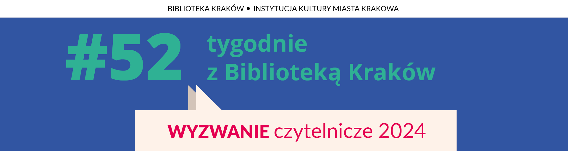 #52 tygodnie z Biblioteką Kraków 2024
